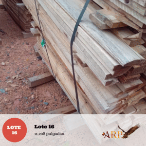 Lote 16: 11,208 pulgadas