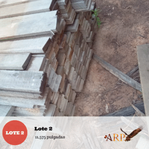 Lote 2: 11,575 pulgadas