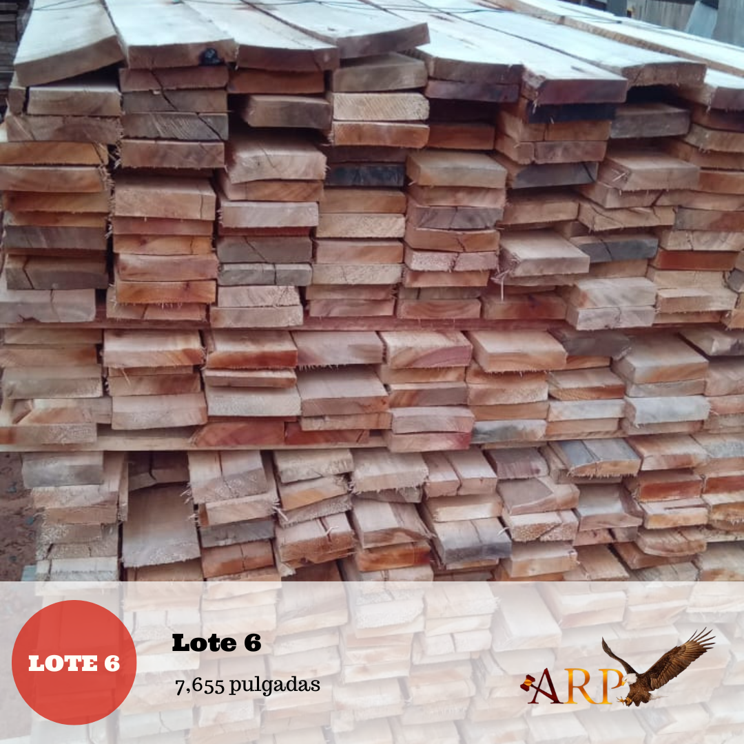 Lote 6: 7,655 pulgadas